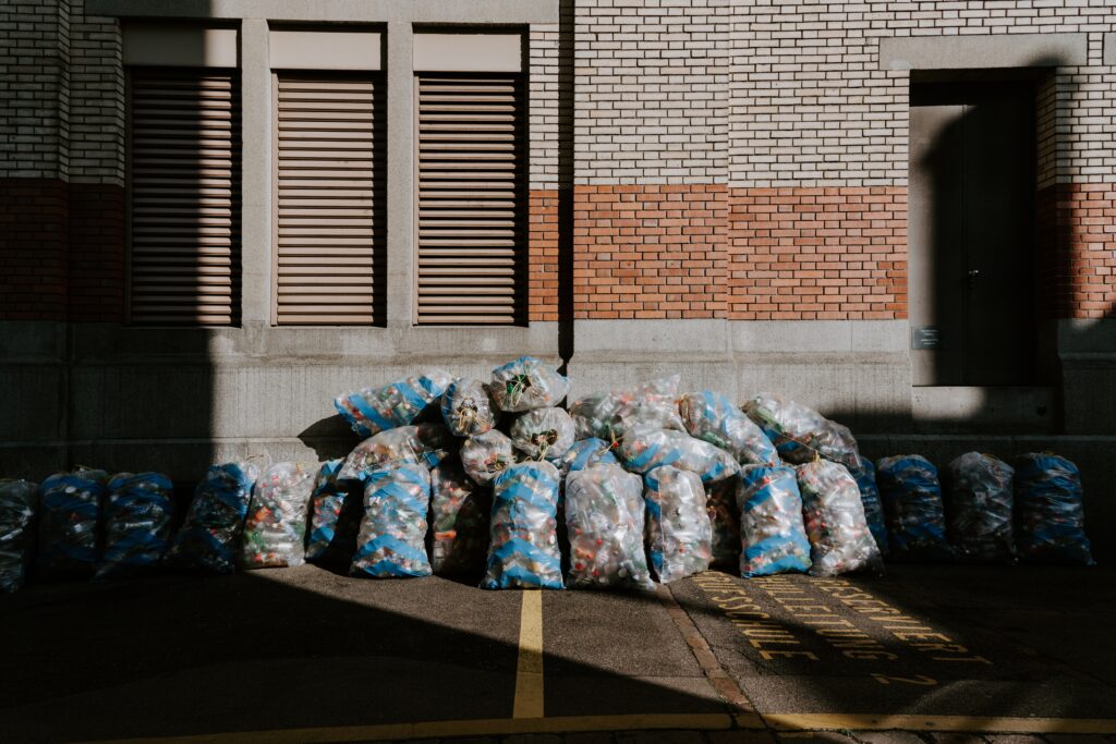 putting your trash outside is part of the standard approaches to waste disposal